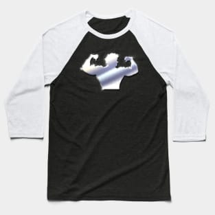 THE PUMP #4 (chrome) Baseball T-Shirt